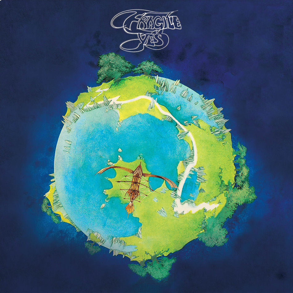 yes, fragile, indie exclusive, syeor, start your ears off right, limited edition, booklet,  prog rock, progressive rock, clear vinyl, crystal clear, vinyl, cover, roundabout, jon anderson, album cover, cover art,