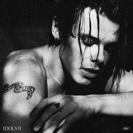 YUNGBLUD Idols II album cover art for the clear vinyl EP featuring "Suburban Requiem" and The Smashing Pumpkins version of "Zombie"