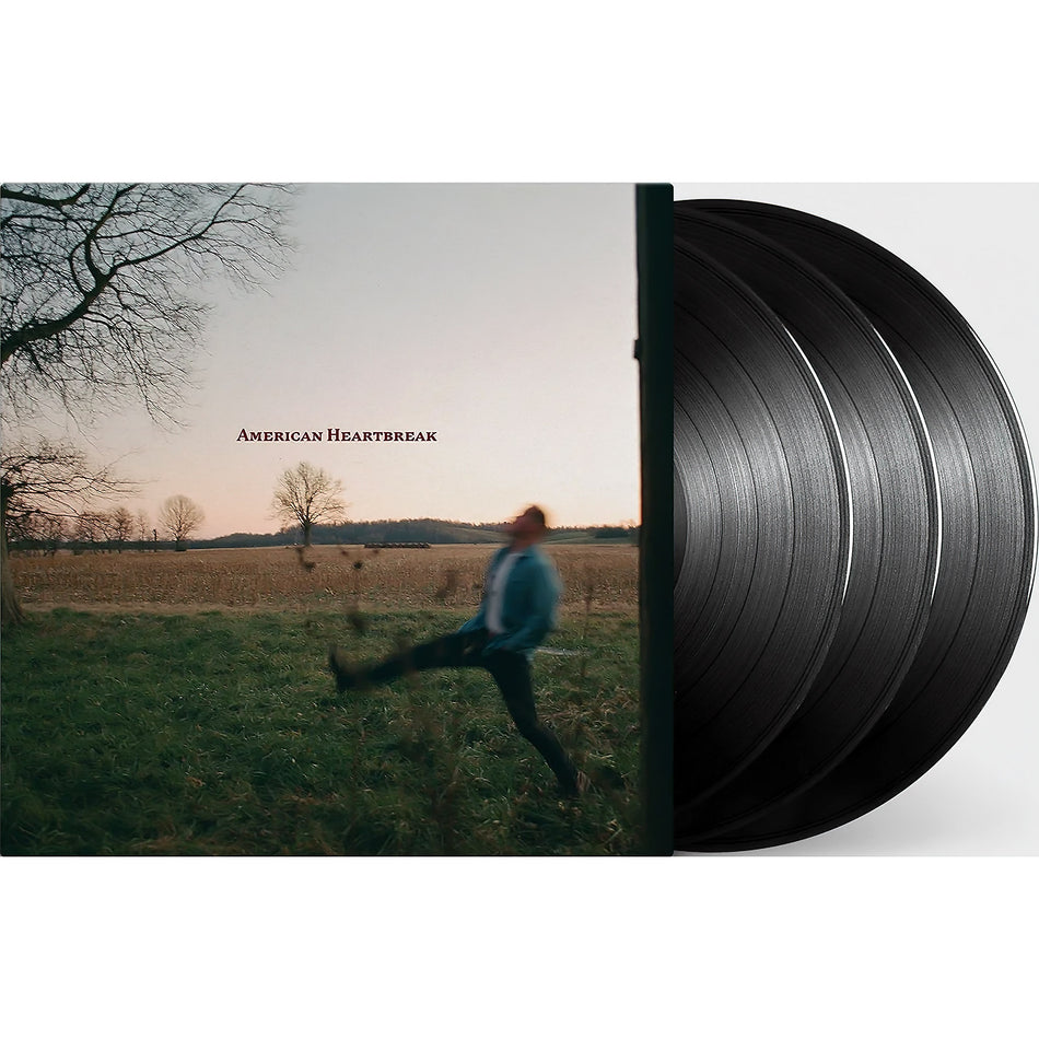 Zach Bryan - American Heartbreak vinyl packshot, expansive country-folk album, standard black vinyl set