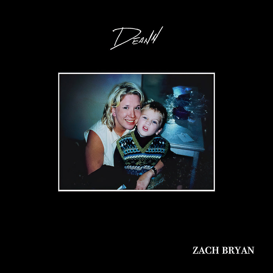 Zach Bryan - DeAnn album cover, intimate singer-songwriter Americana, raw acoustic on vinyl