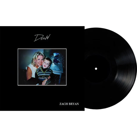 Zach Bryan - DeAnn vinyl packshot, country-folk acoustic debut, standard black vinyl edition
