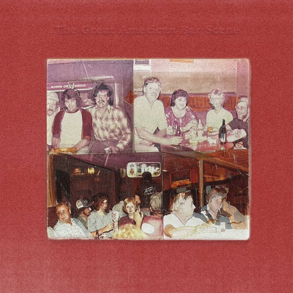zach bryan, great american bar scene, bar scene, album cover, album art, vinyl, cover, cover art,