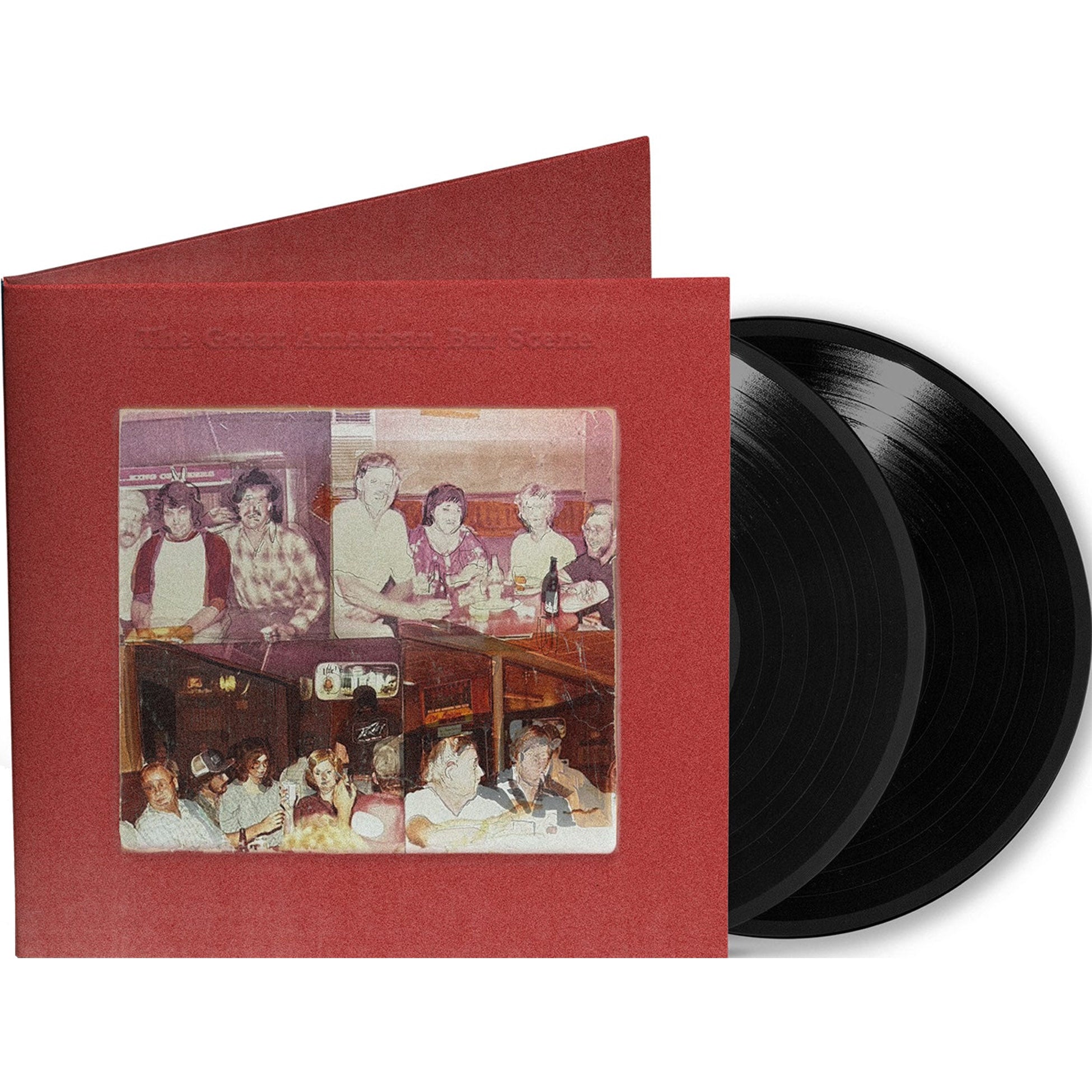 Zach Bryan - The Great American Bar Scene packshot 2 LP black vinyl gatefold - ToucanRecords.com