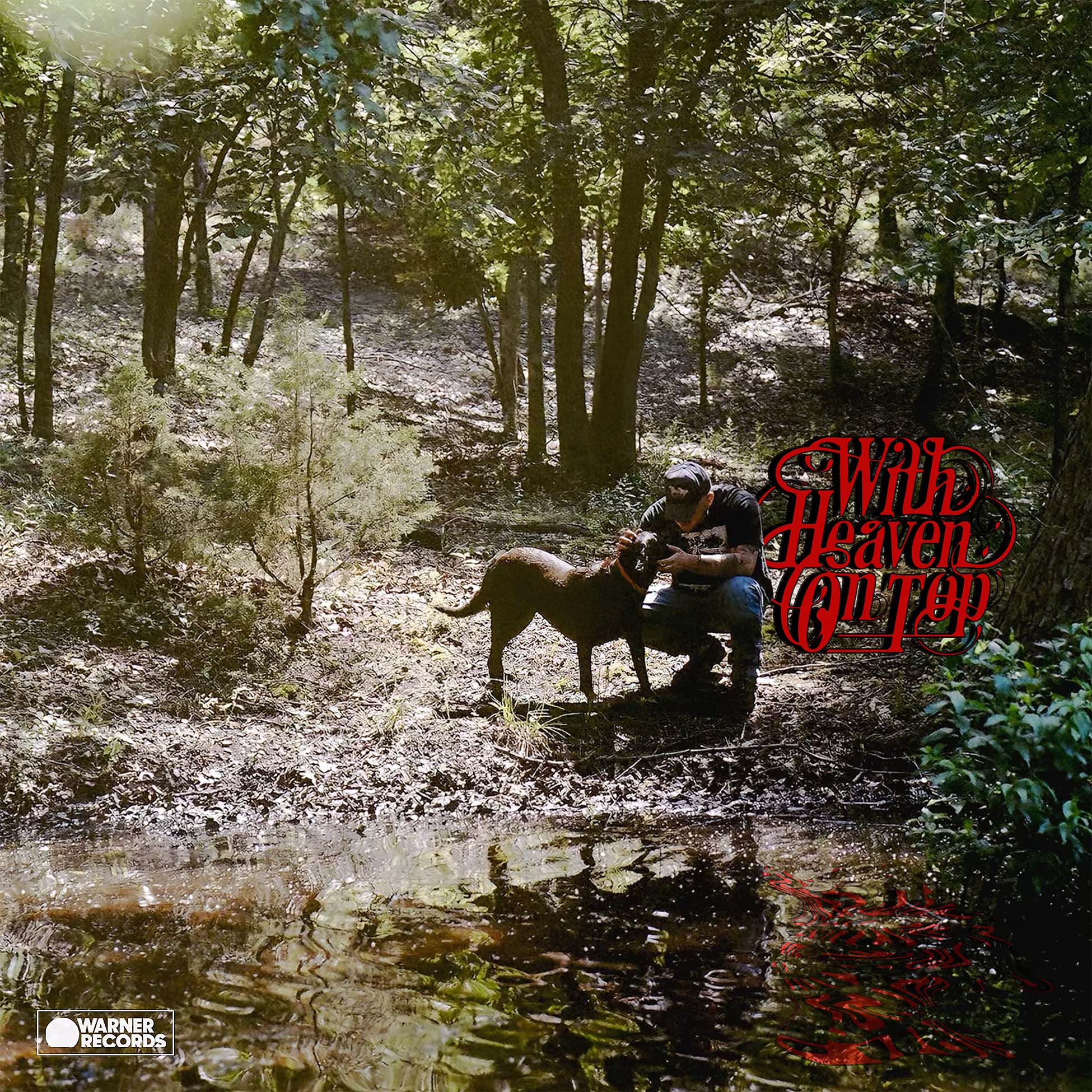 Zach Bryan's sixth studio album titled 'With Heaven On Top.' Album cover art.