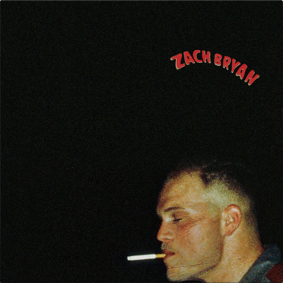 Zach Bryan - Zach Bryan album cover, modern country Americana, heartfelt singer-songwriter vinyl