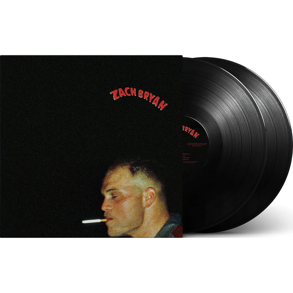 Zach Bryan - Zach Bryan vinyl packshot, acoustic Americana and folk country, standard black vinyl