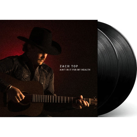 Zach Top Ain't In It For My Health vinyl record packshot, outlaw country collection, 45 RPM