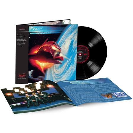 ZZ Top - Afterburner packshot, 180g black vinyl Rhino Hi-Fi pressing, blues rock gatefold at ToucanRecords.com