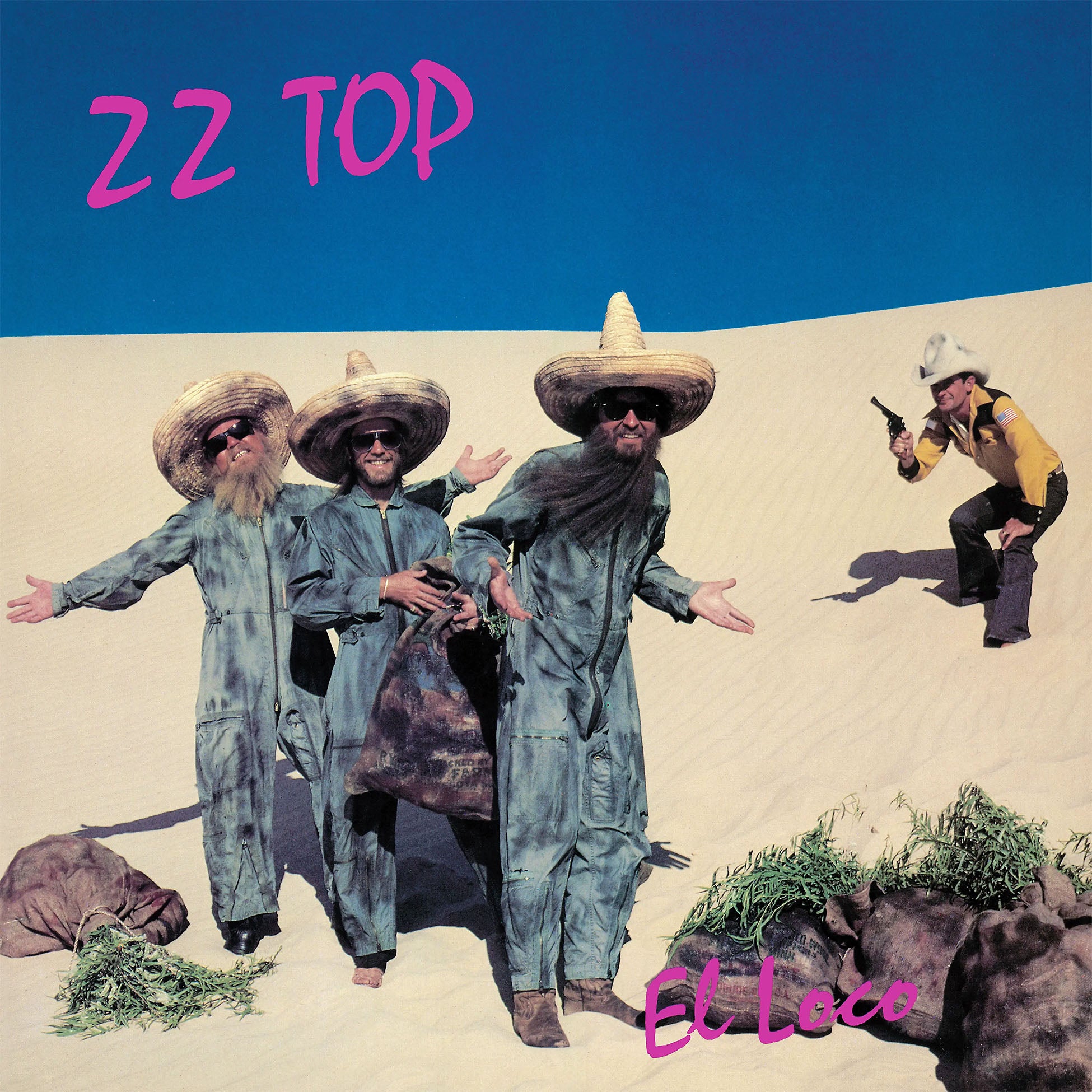ZZ Top - El Loco album cover, Rhino High Fidelity 180g vinyl gatefold edition with obi, Rocktober 2025 at ToucanRecords.com